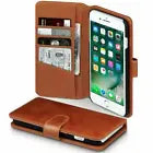 Case For iPhone 16 15 14 13 12 11 PRO XS MAX XR X 8 7Plus Leather Flip Wallet Cover